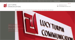 Desktop Screenshot of lucyturpin.de